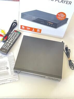 HDMI 1080p DVD Player with HD Upconvert and Remote